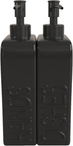 Soap Dispenser Set with Stainless Steel Pump, 2 Pack Ceramic Refillable Dish - Image 6