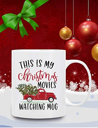 BLUE RIBBON Christmas Gifts, This is My Christmas Movies Watching Mug, in Decorative Box - Image 4