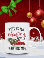 BLUE RIBBON Christmas Gifts, This is My Christmas Movies Watching Mug, in Decorative Box - Image 4