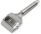 16x7x3.1cm High Grade Stainless Steel Noodle Lattice Roller Docker Dough Cutter - Image 3
