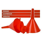 DEDC Oil Funnels, Gas Funnels, Plastic Funnel Set - Image 3