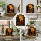 Christmas Nutcracker Arched Table Sign, Vintage Farmhouse Holiday Decor - Image 5