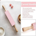 Silicone Rolling Pin for Baking, 15Inch Pastry Dough Roller - Image 2