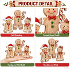 Gingerbread Christmas Decorations Indoor, Christmas Gingerbread Home Decor - Image 3