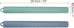 HARFINGTON 2pcs Silicone Rolling Pin 10" Stainless Silicone Surface Non-Stick - Image 2