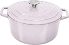Nuwave 6QT Healthy Enameled Cast Iron Dutch Oven Pot by NuWave