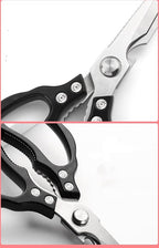 AWinjoy Heavy Duty Sharp Kitchen Scissors, Dishwasher Safe, Cooking Shears - Image 5