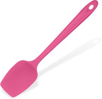 Heat Resistant Silicone Spoon Spatula: U-Taste 600ºF High Heat Flexible 11.38in by U-Taste