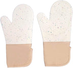 6-Piece Set Silicone Oven Mitts Cooking BBQ Gloves Non-Slip Heat Resistant Soft - Image 2