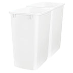 Rev-A-Shelf 2-Pack 35 Quart Polymer Replacement Trash Bin, Recycle Waste by Rev-A-Shelf