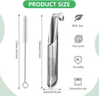 Stainless Steel Tea Diffuser, 2026 Upgraded Tea Pipe Infuser - Image 2
