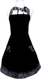 Hyzrz Cute retro Aprons with Pockets by Hyzrz