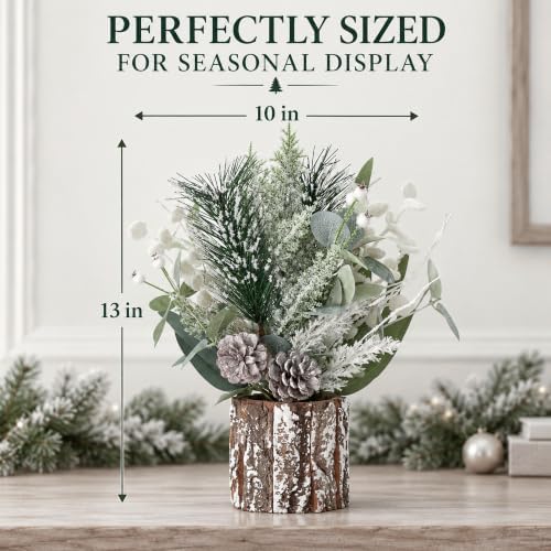 Winter Decor, Christmas Winter Decorations Centerpieces for Home Table - Image 3