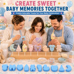 10 Pcs Baby Shower Cake Pop Molds Set with 100 Sticks - Image 2