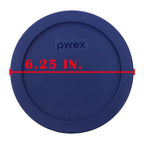 Pyrex 7201-PC 4 Cup Blue Food Storage Replacement Lid - Image 7