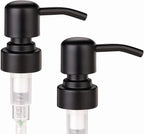 2 Pack Thick Amber Glass Pint Jar Soap Dispenser - Image 5