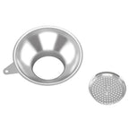 Serinar Stainless Steel Metal Canning Funnel by serinar