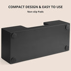 Paper Towel Dispenser Countertop, Wooden Folded Paper Hand Towel Holder - Image 4