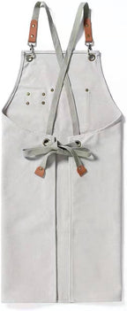 Tosewever Canvas Cross Back Chef Cotton Aprons - Image 2