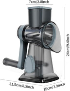 Cheese Grater Hand Crank Rotary Vegetables Shredder - Image 7