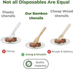 Pre Rolled Napkin and Bamboo Cutlery Set - Image 6