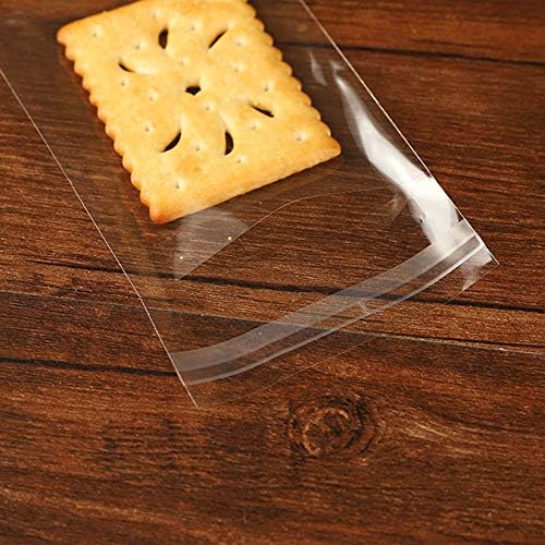 3x5 In Cookie Bags Clear Self Sealing Cellophane Treat Bags 200Pcs - Image 4