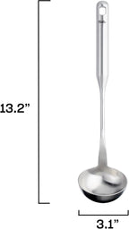 Fissler Essential Soup Ladle, 18/10 Stainless Steel Kitchen Utensil - Image 4