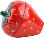 Jadeshay Kitchen Timer Strawberry Shaped, 60 Minutes Kitchen Timer Mechanical - Image 8