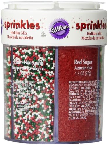 Wilton Holiday Sprinkles Assortment, 6.8 oz. - Image 3