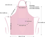 Jubatus 12 Pack 100% Cotton Aprons Bulk - Image 6