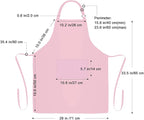Jubatus 2 Pack 100% Cotton Aprons - Image 7