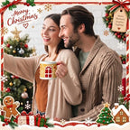 Newtay 7 Pcs Christmas Mug Gift Set Gingerbread House Ceramic Coffee Cup - Image 5