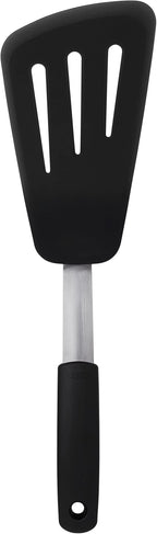 OXO Good Grips Small Silicone Flexible Turner Black & Good Grips Silicone - Image 2