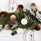 Brown Velvet Christmas Tree Ornaments - 15pcs Shatterproof Christmas Balls for Xmas Trees Decorations - Multicolor Brown Neutral Beige, 80mm 3.15inch - Image 4
