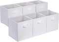 Amazon Basics Collapsible Fabric Storage Cubes Organizer by AmazonBasics