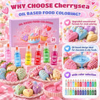26 Colors Oil Based Food Coloring 6ml Edible Dye for Chocolate Candy Melts - Image 4