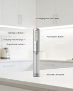 CIRCLE JOY Rechargeable 2-Speed Handheld Milk Frother - Image 8