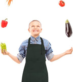 SINLAND Kids Apron with Pocket 2 Pack Children Chef Apron - Image 5