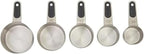 Farberware Professional Set of 5 Stainless Steel Measuring Cups, Precision and by Farberware