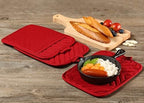 Oven Pot Holder with Pocket Cotton Heat Resistant Coaster Potholder Kitchen Hot - Image 5