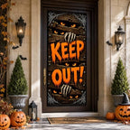 Halloween Door Decorations - Halloween Keep Out Door Cover - Image 7