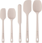 ChefAide 5 Pieces Silicone Spatula Set, Food Grade Rubber Spatula, Upgrade by ChefAide