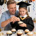 600 Pack Graduation Cupcake Liners Congrats Grad Baking Cups Standard Size Grad Muffin Liners for Graduation Birthday Party Candy Cake Decorations Supplies - Image 7