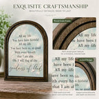 Goodness of God Arched Decor, Faith Table Sign, 5.9x7.9 - Image 4