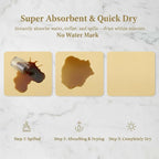 Dish Drying Mat Super Absorbent – 16" x 18" Coffee Mat - Image 5