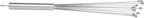 Restaurantware 12.5 in Stainless Steel Ball Whisk - Image 14