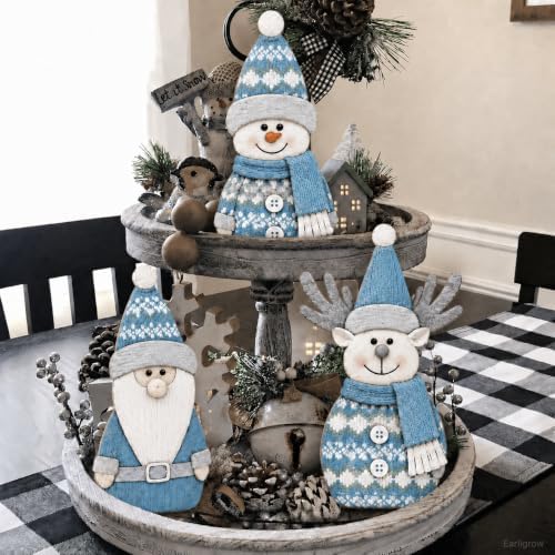 Christmas Decorations Indoor, Christmas Gnome Snowman Reindeer Home Decor - Image 2