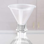 Plastic Funnel Set, 100mm x 2, 75mm x 2, 50mm x 2 - Image 6
