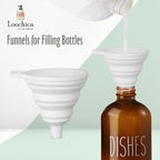 LOOCHICA Dish Amber Glass Soap Dispenser - Image 5