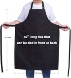 Waterproof Apron for Men and Women, Durable Heavy Duty Extra Long Adjustable - Image 3